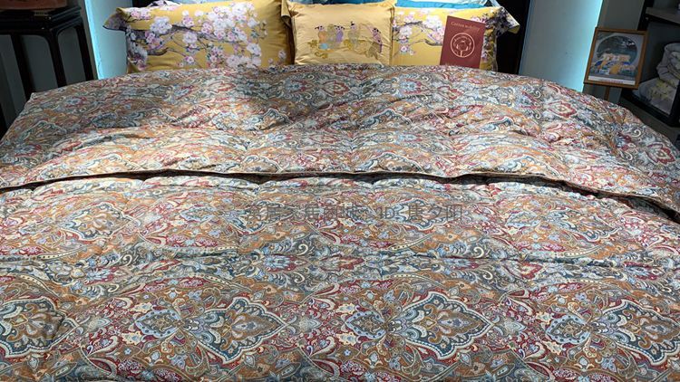 Mengjie Home Textiles Siberia Royal Family 95% White Goose Down Net Soft Four Seasons Thickened Winter Quilt Goose Down Quilt 54503