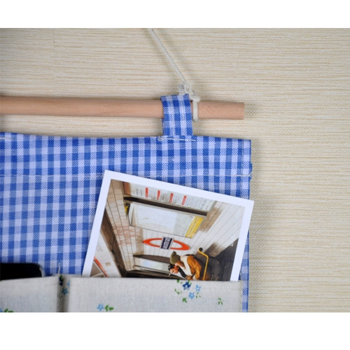 Креативная бесплатная доставка Zakka Cotton и льняная ткань подвесные пакеты, пять карманов, шкаф