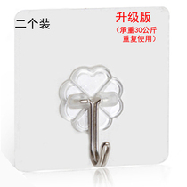 Powerful viscose kitchen no trace adhesive hook door rear adhesive hook suction cup Wall Wall Wall Wall Hook bathroom load-bearing nail free hook