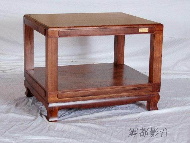 Sound element solid wood speaker rack GD-2A tiger claw classical single two-layer audio cabinet amplifier rack Freight to pay