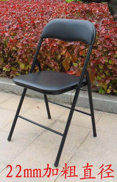 Promotional Special price Upholstered folding chair Office staff chair Backrest Folding chair Folding chair Backrest chair