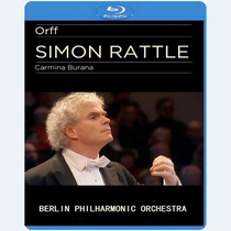 Burana Hallelujah Beethoven Overture Simon Rattle Berlin Philharmonic 2004 Blu-ray 50G