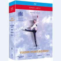 Muntagirov Four masterpieces of the Royal Ballet 4 discs Blu-ray 50G