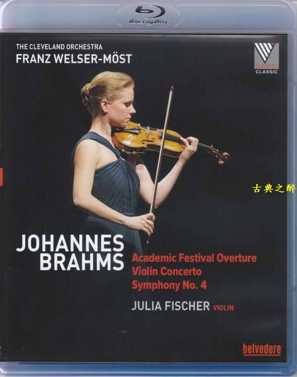 Brahms Fourth Symphony Prelude Little Confederation Moster Cleveland 2014 Blu-ray 25G