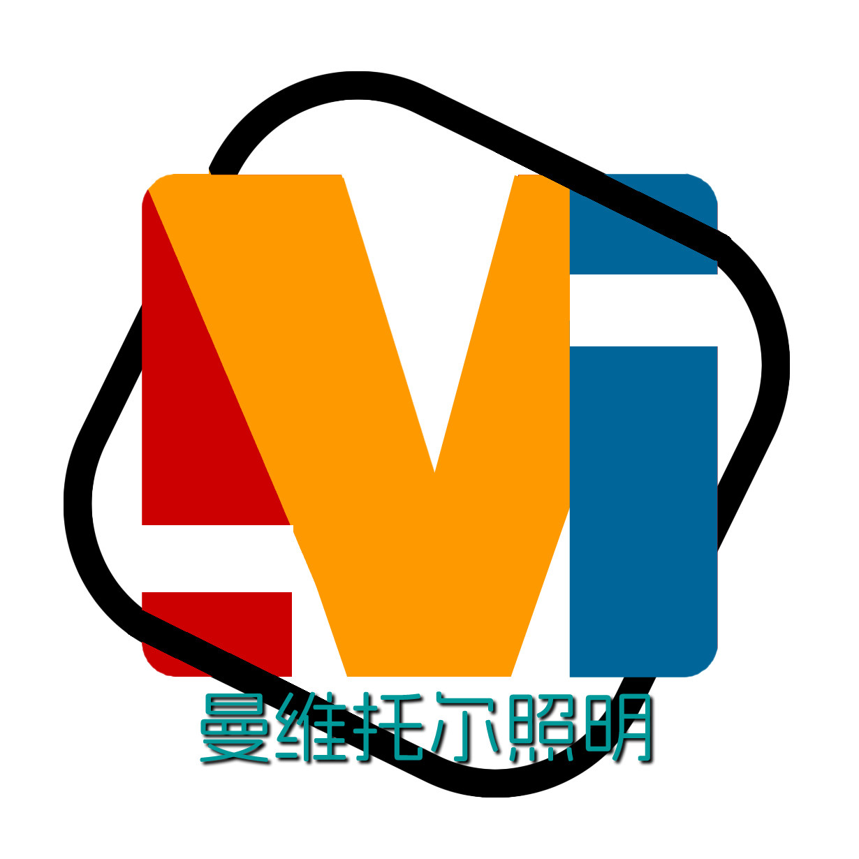 曼维托尔灯具科技照明的LOGO