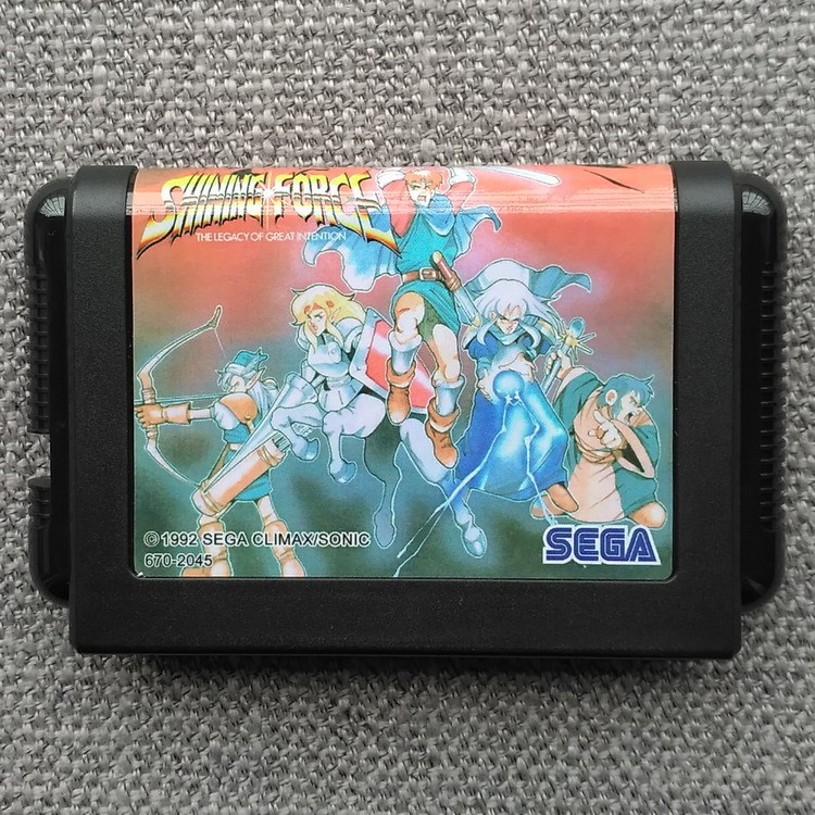 Sega Md """"The Power of Light - the Heritage of the Gods"""""" Chinese Version Supports Archive