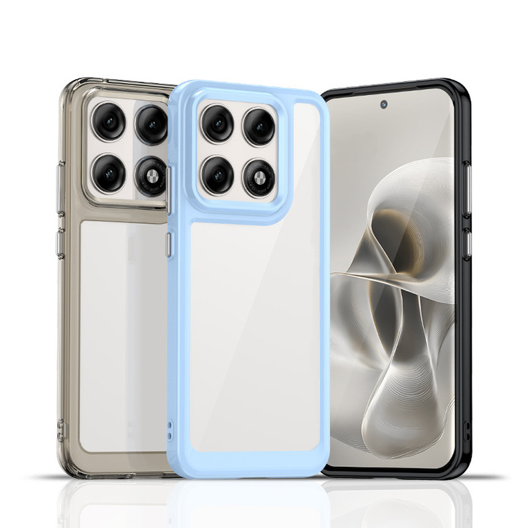 Transparent TPU Acrylic Phone Case