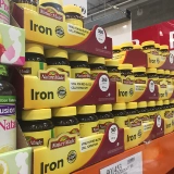 Spot American Nature Made Железо Добавка железа для профилактики анемии, кровь, 65 мг, 365 капсул