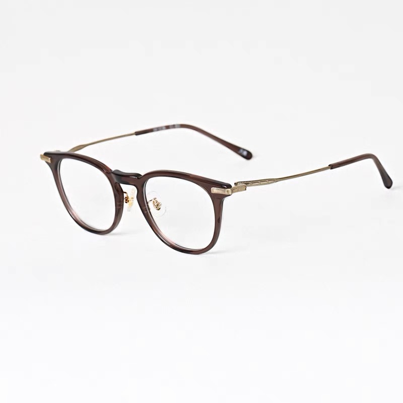 Lookinside Bow 2.0 Beta Titanium Plus Plate Square Frame Elastic Temple Men's and Women's Retro Eyeglass Frame