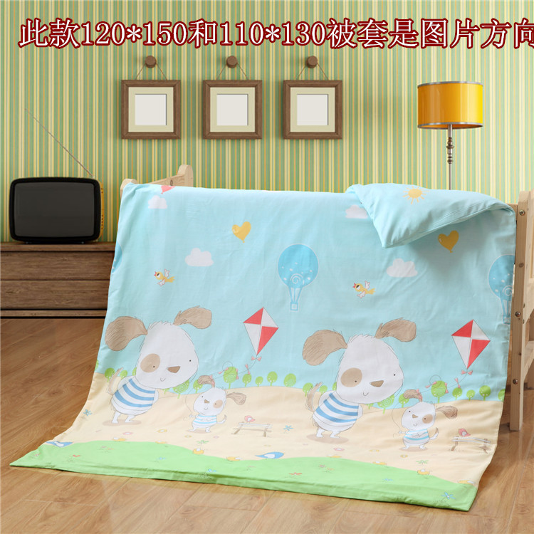 60 trẻ em bông quilt cover mảnh duy nhất mẫu giáo bé bé bông quilt cover 1.2 * 1.5 * 2 mét có thể được tùy chỉnh