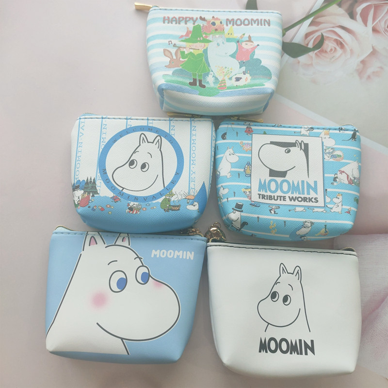 Zero Wallet Cute PU Mmin Coin Packs Data Line Headphones Containing Bag of Bag Day Series Little Fresher