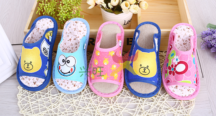 Chaussons enfants en coton pour Toute saison - semelle tendon - Ref 986967 Image 24