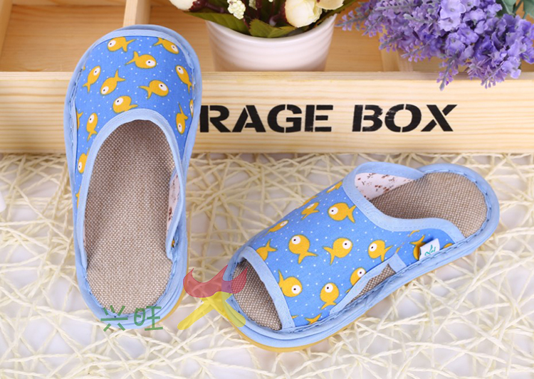 Chaussons enfants en coton pour Toute saison - semelle tendon - Ref 986967 Image 10