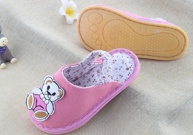 Chaussons enfants en coton pour Toute saison - semelle tendon - Ref 986967 Image 26