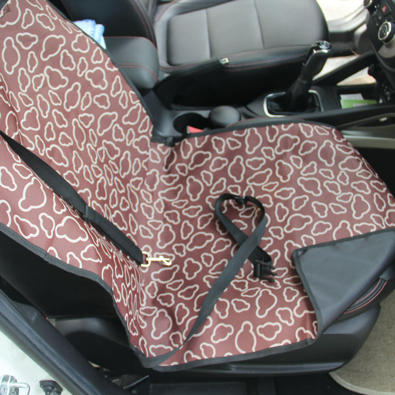 Pet car seat cushion car front row dog safety? Seat cushion car co-pilot dog pad waterproof anti-dirty kennel