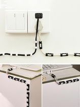 Data cable storage buckle wire organizer Wall patch cable wire holder self-adhesive buckle no nail wire clip