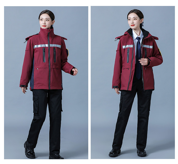 China's health and disease control emergency hand grip down jacket 120 first aid outdoor rescue men's and women's same style cotton coat customization