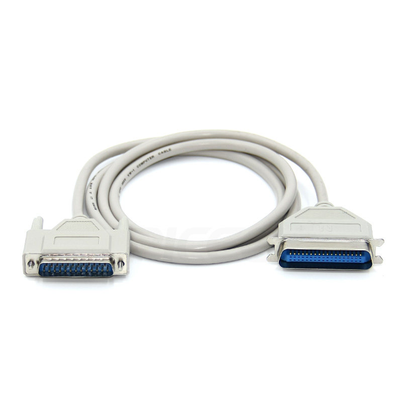 1 5 m old fashioned db25 36 parallel port print-meter machine line DB25 for CN36