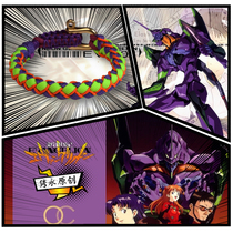 Original Design EVA Number of New Century Evangelical fighters with the same retrograde squalid bracelet EVANGELION-01 finished product