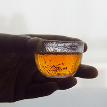 (Gift) Single auction does not ship Japanese hammer grain glass teacup 2