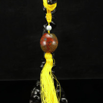 One price natural Warring States red Agate Seiko Lezi barrel beads send certificate 