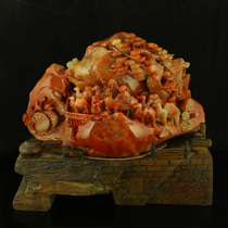 One price fine carving natural Fujian Shoushan stone ornaments Silk Road to send certificate 