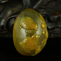 A mouth price natural warfare country Red Manau Seiko engraving pendant pendant in peace and contentment  