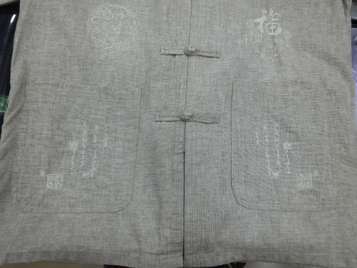 Những người đàn ông trung niên và già mới Tang phù hợp với nam giới thường có chất liệu cotton và vải lanh dày vừa phải đồ dân tộc