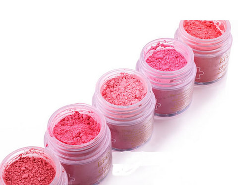 Phấn má hồng dạng bột Efolar Evera Magic Meteor Blush 8g Trang điểm màu nude Rouge Makeup B kem má hồng