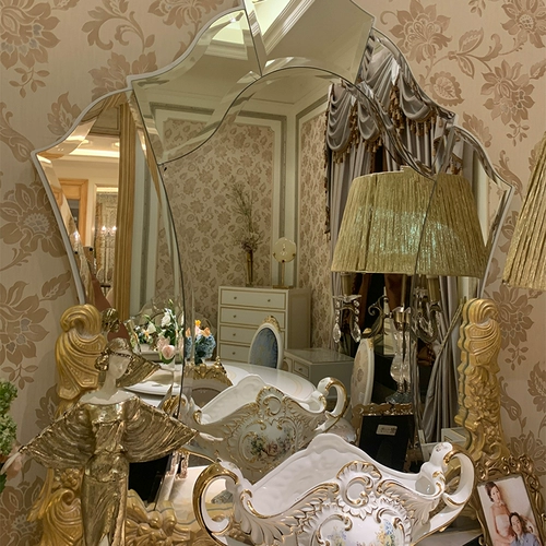 Мебель для дома и ресторана Barrett, тяжелая промышленность, мраморная столешница с золотой фольгой, деревянная столешница, сервант, настройка 60 дней