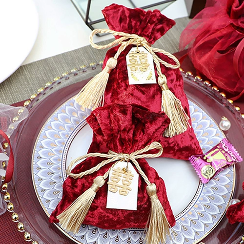 Брак, свадебная сумка для конфеты луча карманная сахарная коробка упаковка для свадебной специальной креативной подарочной подарки для конфет.