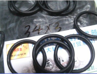 34*3 34X3 Oil-resistant black nitrile rubber material O-ring outer diameter 34 Inner diameter 28 Wire diameter 3 mm