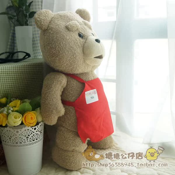 Lớn gấu bông ted gấu tạp dề thô gấu búp bê sang trọng vải đồ chơi búp bê gối gấu bông among us