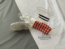 2019 new products Ins bursting boy girl super beautiful full transparency PVC eco-friendly rain boots rain shoes
