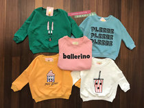 2019 autumn and winter dins bursting with huo the same child cute printed thickened sweatshirt