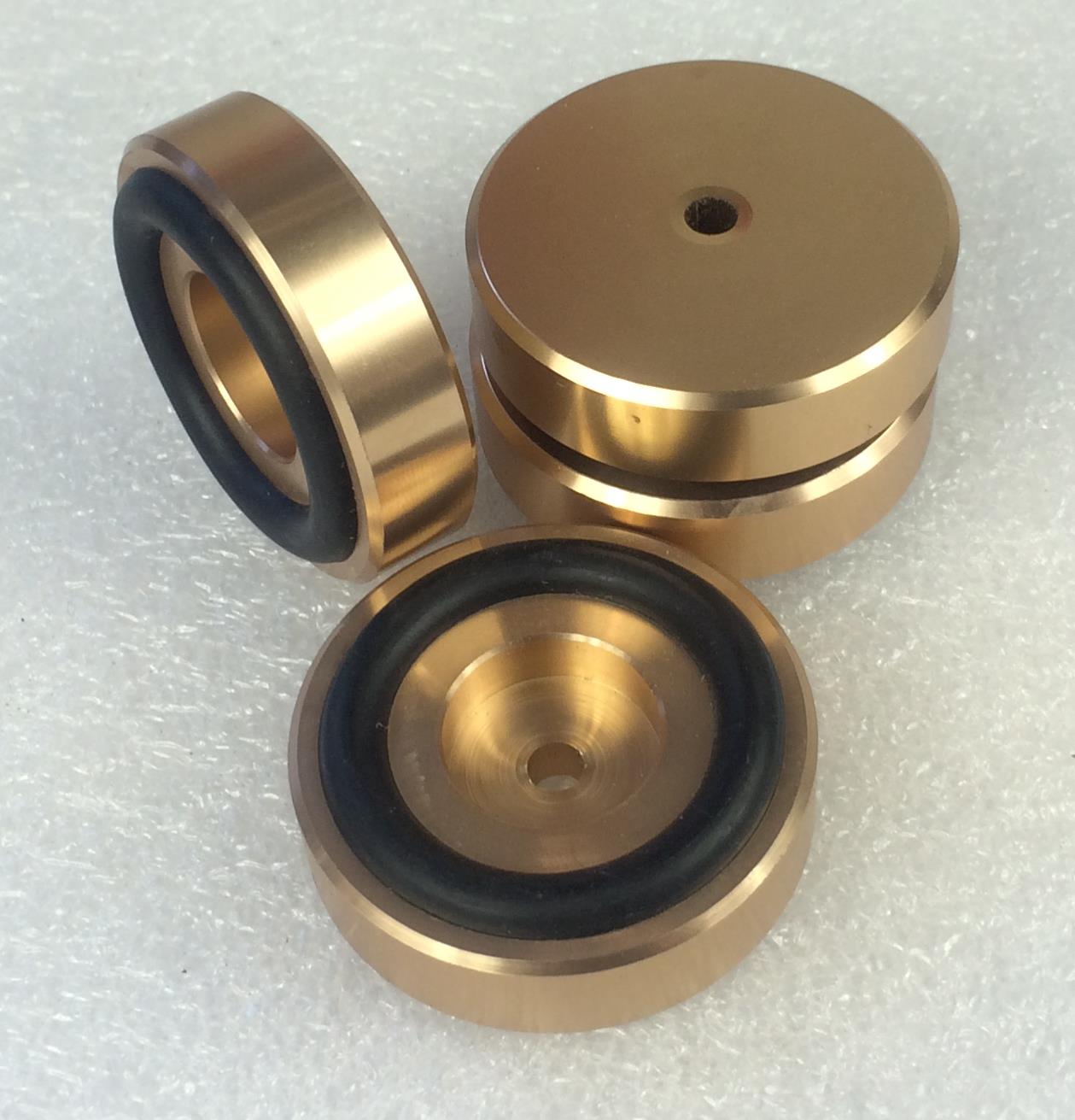 (Clear Wind Studio) 39 * 10 Sound full aluminum machine footed shot with shock absorbing gold