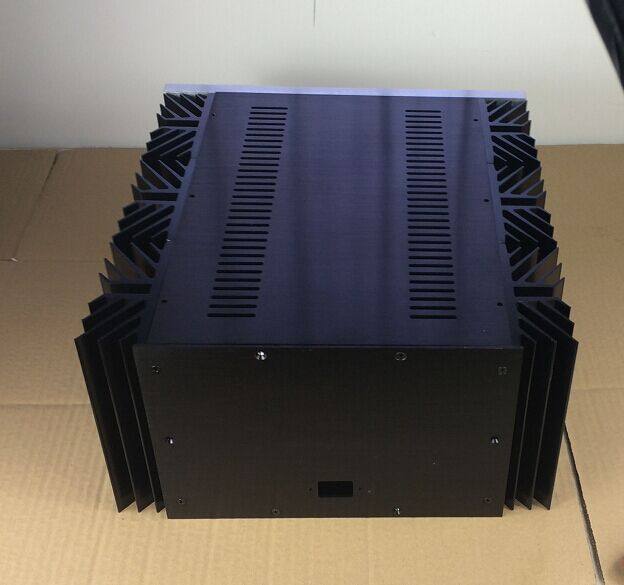 Full aluminum Chassis 160.5 PASS panel Power Amplifier Enclosure DIY Case
