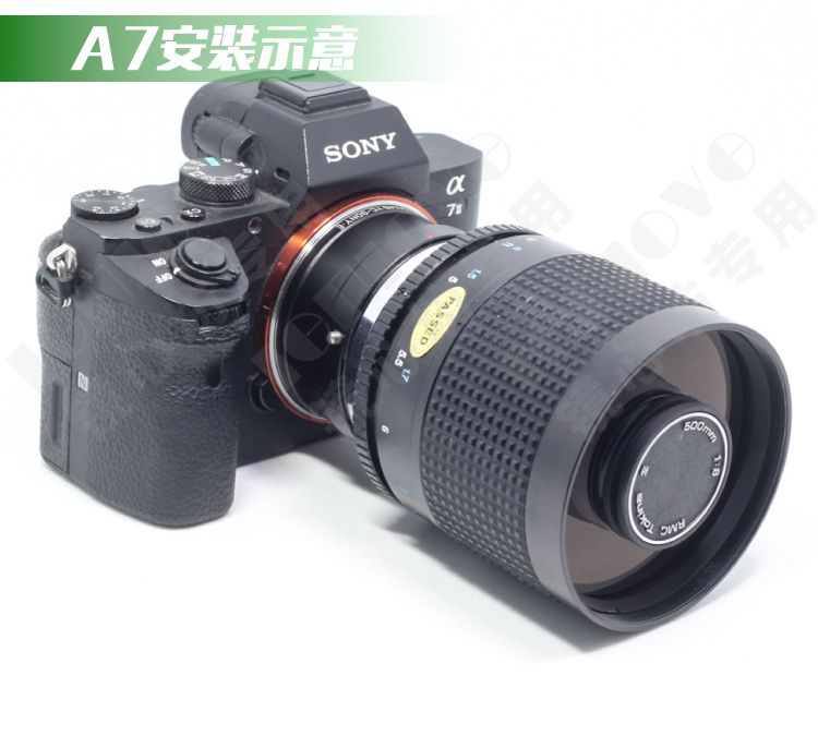 Tuli 500 mét 1: 8 Tokina f8 500 ống kính Ngược Lại M42YCMDPKAI chuyển SLR micro duy nhất