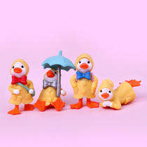 Cute Duck Duck Paradise Paparazzi Blind Box Small Yellow Duck Hands Trendy Toy Dolls 61 Childrens Day Gifts Pendulum