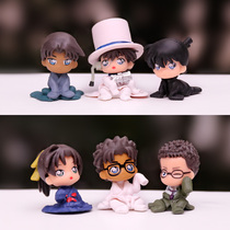 Japanese Cartoon Perimeter Famous detectives Puppet models Little paparazzi Desktop Cake Decoration Pendulum Doll Blind Box Gift