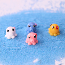 Super Mini Octopus ornaments micro landscape multi-meat potted ornaments small octopus baby cute diy handmade material
