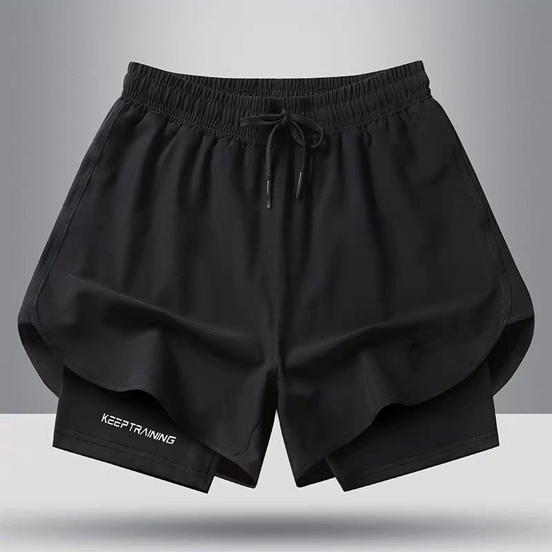 【Special Zone 80% off】Fake Two-Piece Summer Sports Shorts for Men and Women, Quick-Drying Three-Quarter Length Running Training Fitness Shorts with Lining 【Special Zone 80% off】Fake Two-Piece Summer Sports Shorts for Men and Women, Quick-Drying Three-Quarter Length Running Training Fitness Shorts with Lining
