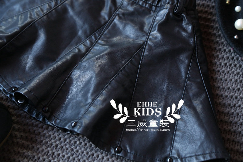 Jupe pour fille EHHE en cuir - Ref 2050432 Image 8