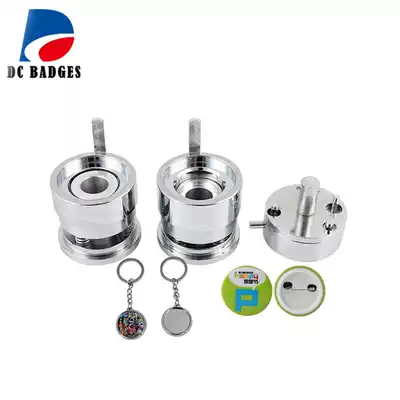 32MM new mold with new badge machine rotary emblem machine pneumatic badge press card machine use