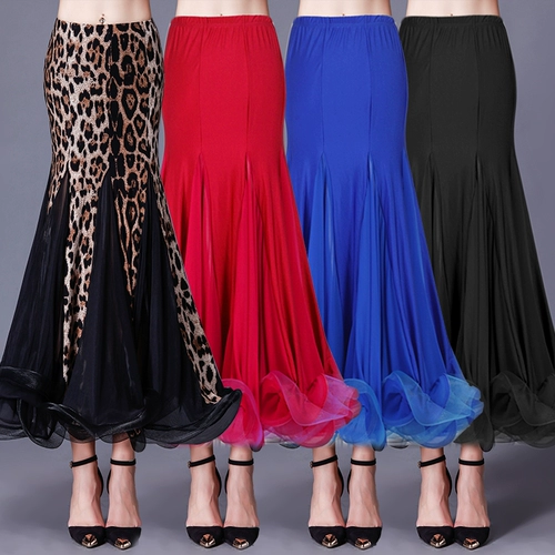 Lan Kwai Fong Gitba Rolled Edge Современная танцевальная юбка для танцевальной юбки