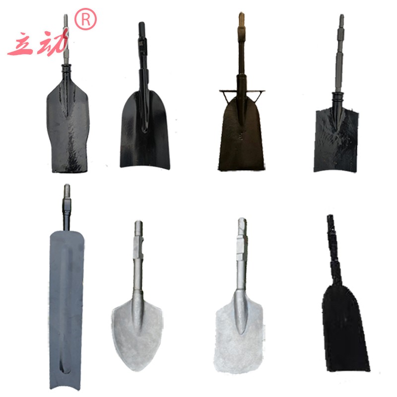 Tree Digging Machine Spade of the sapling machine up and down the earth moving tree machine petrol pick up and turner cut root and shoved and shoved up the tree machine square shovel