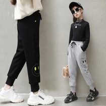Girls 2021 new pants foreign style 6 Spring and Autumn 7 children 8 Spring 9 sports ten-year-old girl wear fashion tide
