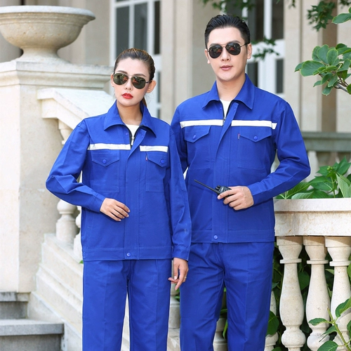 Хлопковый осенний комбинезон, износостойкий лонгслив, защита от ожогов