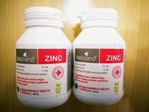 Australia Bio island baby Zinc Supplement Bear Zinc tablets chewable tablets 120 tablets amoy by yourself
