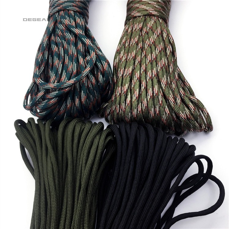 Outdoor camping 7-core paramarind tent pull rope seven-core survival bracelet rope escape rope 31 meters 100 inches